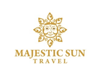 Majestic Sun Travel logo design by sengkuni08