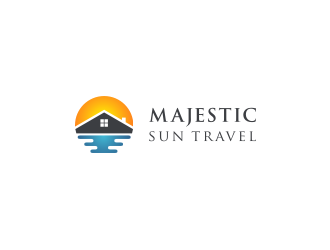 Majestic Sun Travel logo design by Susanti