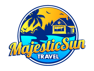 Majestic Sun Travel logo design by Ultimatum