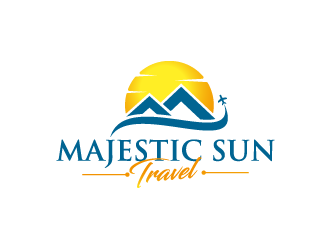 Majestic Sun Travel logo design by yans