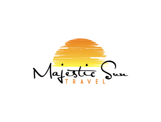 Majestic Sun Travel logo design by Kruger
