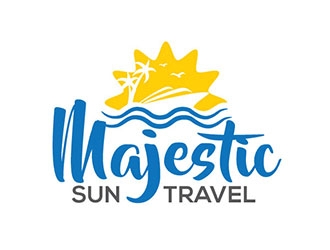 Majestic Sun Travel logo design by gogo