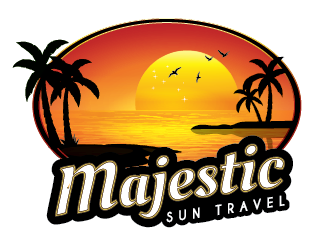 Majestic Sun Travel logo design by SiliaD