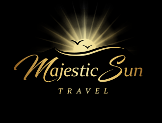 Majestic Sun Travel logo design by BeDesign