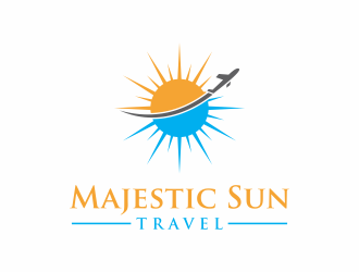 Majestic Sun Travel logo design by eagerly