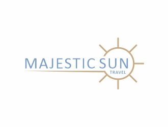 Majestic Sun Travel logo design by ManusiaBaja