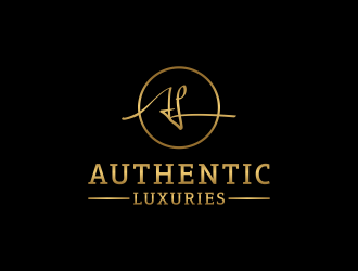 Authentic Luxuries logo design by N3V4