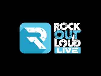 Rock Out Loud Live logo design by MUSANG