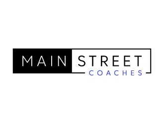 Main Street Coaches logo design by maserik