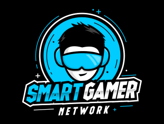 Smart Gamer Network logo design by ubai popi