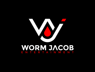 Worm Jacob Entertainment logo design by pakNton