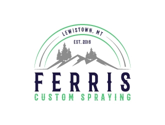 Ferris Custom Spraying, LLC logo design by aryamaity