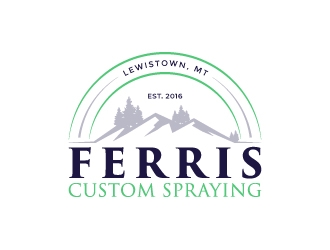 Ferris Custom Spraying, LLC logo design by aryamaity