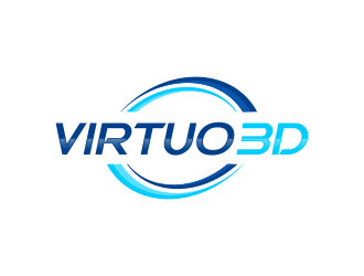 Virtuo 3D logo design by Kopiireng