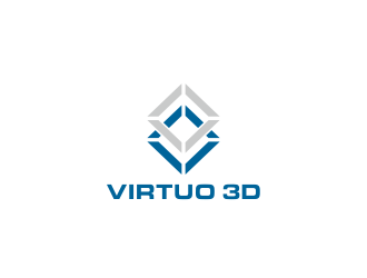 Virtuo 3D logo design by Greenlight