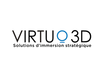 Virtuo 3D logo design by sheilavalencia