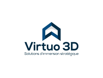 Virtuo 3D logo design by wongndeso