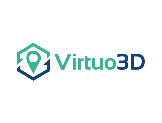 Virtuo 3D logo design by lexipej