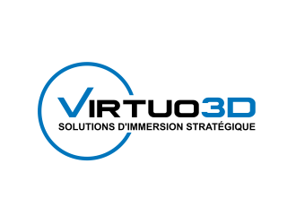 Virtuo 3D logo design by serprimero