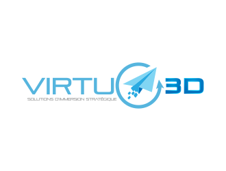 Virtuo 3D logo design by Dhieko