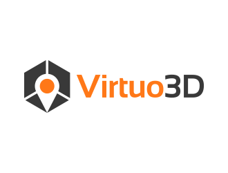 Virtuo 3D logo design by lexipej