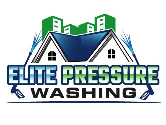 Elite Pressure Washing logo design by LucidSketch