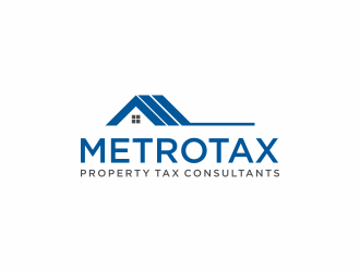 Metrotax Property Tax Consultants logo design by menanagan
