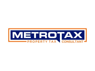 Metrotax Property Tax Consultants logo design by Mahrein