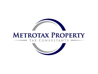 Metrotax Property Tax Consultants logo design by labo