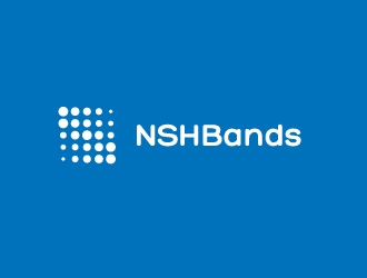 NSH Bands LLC logo design by josephope