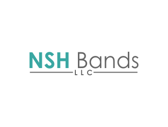 NSH Bands LLC logo design by giphone