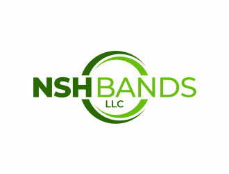 NSH Bands LLC logo design by mutafailan