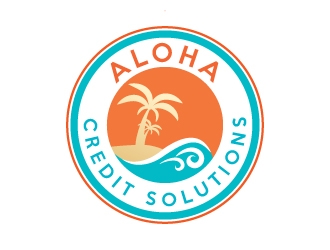 Aloha Credit Solutions logo design by alxmihalcea