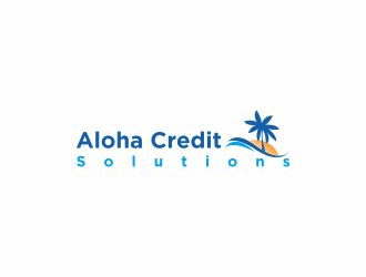 Aloha Credit Solutions logo design by luckyprasetyo