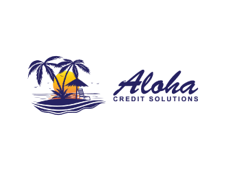 Aloha Credit Solutions logo design by nona