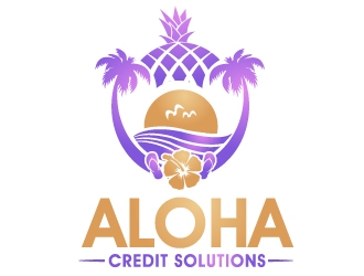 Aloha Credit Solutions logo design by PMG