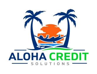 Aloha Credit Solutions logo design by DesignPal