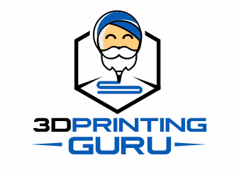 The 3D Printing Guru logo design by serprimero