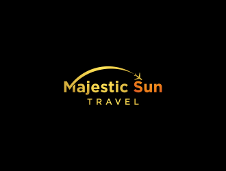 Majestic Sun Travel logo design by luckyprasetyo