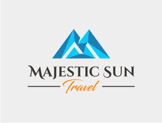 Majestic Sun Travel logo design by ohtani15