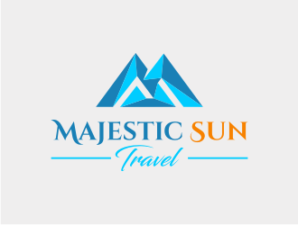 Majestic Sun Travel logo design by ohtani15