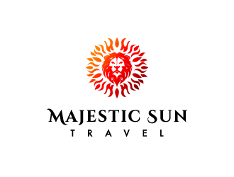 Majestic Sun Travel logo design by PRN123