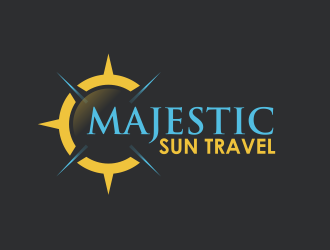 Majestic Sun Travel logo design by serprimero