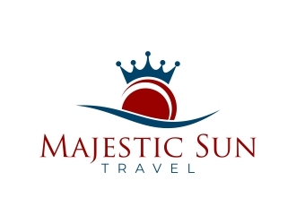 Majestic Sun Travel logo design by lj.creative