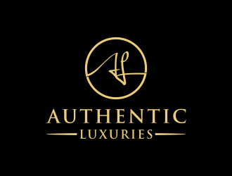 Authentic Luxuries logo design by N3V4
