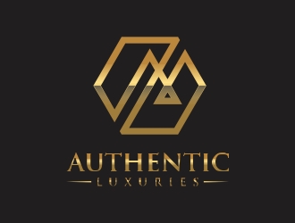 Authentic Luxuries logo design by rokenrol