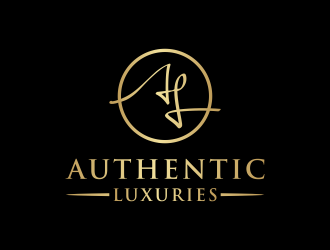 Authentic Luxuries logo design by N3V4