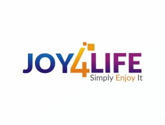 JOY4LIFE - slogan:  simply enjoy it  logo design by Ulid