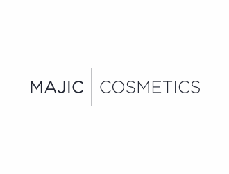 MAJIC Cosmetics  logo design by scolessi