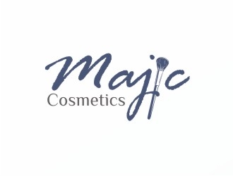 MAJIC Cosmetics  logo design by Ulid